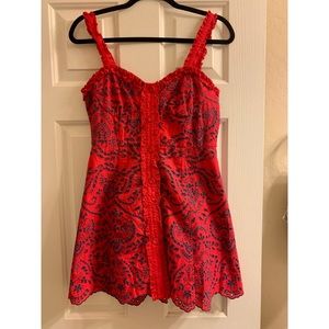 NWT Embroidered Mini Dress 💕